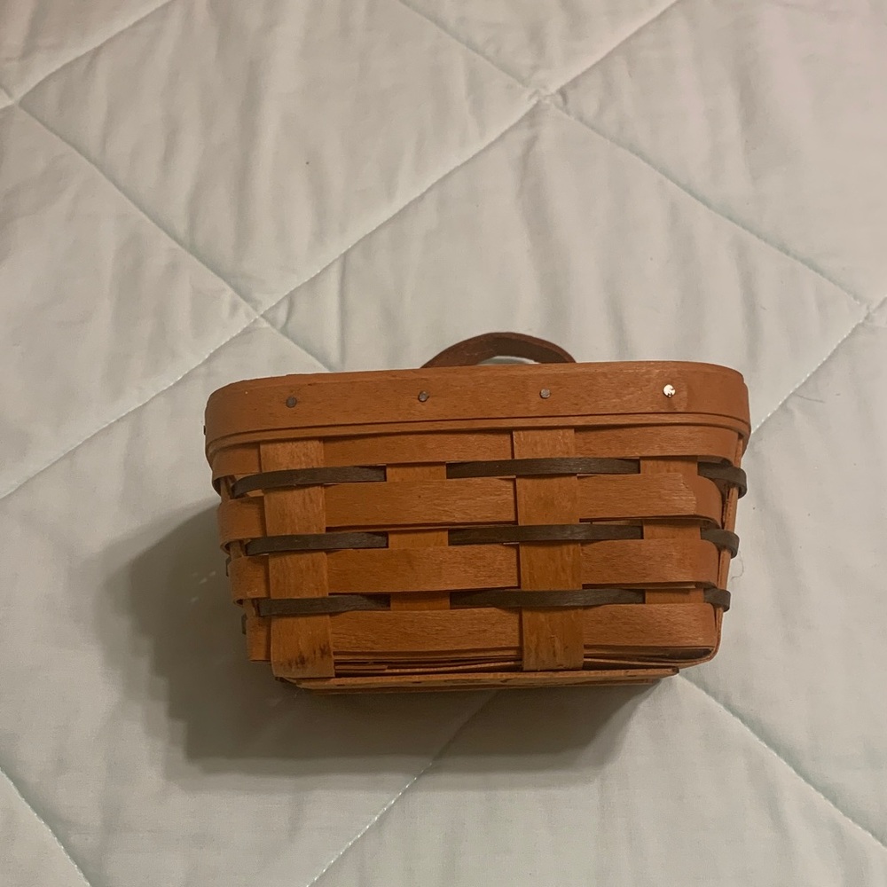 Longaberger Brown Woven Basket